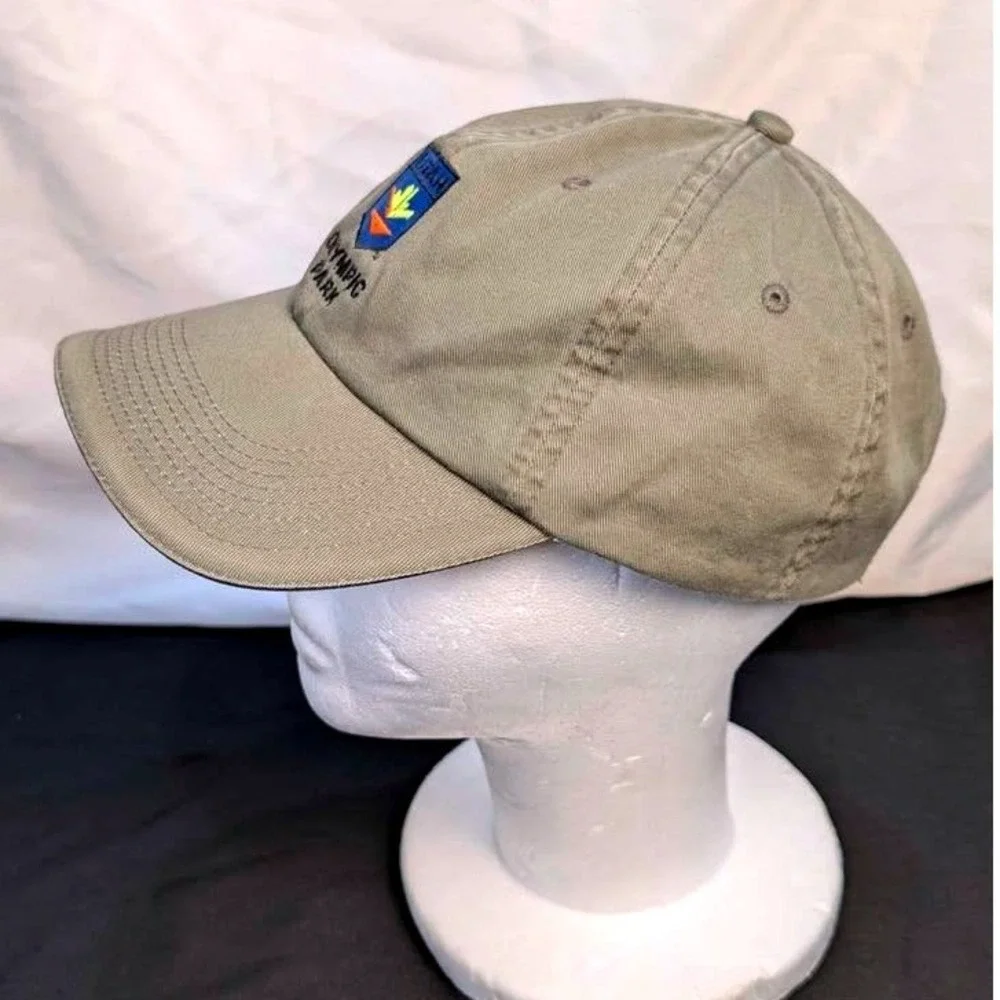 VTG. Fahrenheit ~ Utah‎ Olympic Park Hat ~ Men's OSFA Olive Green ~ Dad Cap